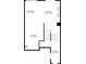Floor plan displaying the kitchen, dining area, living room, foyer and stairs at 6403 Queens Court Trce, Mableton, GA 30126