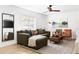 Stylish living room featuring modern furnishings, wood floors, and an abundance of natural light at 2086 Harold Se Ave, Smyrna, GA 30080