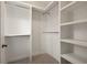 Spacious walk-in closet with ample shelving and storage at 345 Glen Iris Ne Dr # 5, Atlanta, GA 30312