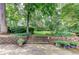 The backyard features stone stairs and well-maintained landscaping at 4920 Tremont Ne Dr, Marietta, GA 30066
