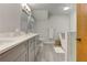 Bright bathroom with double vanity, soaking tub, and modern fixtures at 4920 Tremont Ne Dr, Marietta, GA 30066