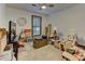 View of bedroom with ceiling fan, window and furnishings at 4920 Tremont Ne Dr, Marietta, GA 30066