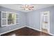 Bright bedroom offers hardwood floors and lots of natural light at 881 Mclinden Se Ave, Smyrna, GA 30080