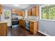Bright kitchen with stainless steel appliances and hardwood floors at 881 Mclinden Se Ave, Smyrna, GA 30080