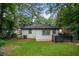 Nice backyard with a fresh lawn and a privacy fence at 3176 Pollard St, Atlanta, GA 30344