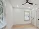 Neutral bedroom with two windows and a closet featuring double doors at 3176 Pollard St, Atlanta, GA 30344