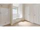 Clean bathroom with a separate shower and soaking tub at 4474 Michael Jay St, Snellville, GA 30039