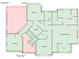 Floor plan showcasing bedrooms, bathrooms, laundry, walk-in closets, and more at 121 Fairway Overlook, Woodstock, GA 30188