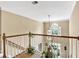 Two-story foyer with large window and decorative chandelier at 3158 Crestmont Nw Way, Kennesaw, GA 30152