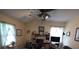 Bedroom features functional layout with desk and media center at 529 Valley Woods Se Cir, Conyers, GA 30094