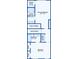 Upstairs floor plan showing primary bedroom, bathroom, and layout at 1753 Liberty Pkwy, Atlanta, GA 30318