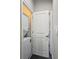 Efficient laundry space with stacked washer and dryer for convenient in-home laundry at 4107 Township Pkwy # 69, Sandy Springs, GA 30342