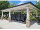 The community mailboxes are housed under a covered pavilion with brick and stone supports at 4107 Township Pkwy # 69, Sandy Springs, GA 30342