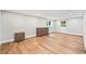 Bedroom featuring hardwood floors, recessed lighting, and furniture at 6900 Driskell Cir, Cumming, GA 30041