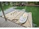 Dock features a paddle board and floating jet ski dock, perfect for lake adventures at 6900 Driskell Cir, Cumming, GA 30041