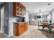 Open kitchen design offers seamless transition into a dining area and comfortable living space at 10 Callaway Ct, Hiram, GA 30141