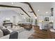 Spacious living area seamlessly flows into a modern kitchen and dining space, ideal for entertaining at 4178 Castle Pines Ct, Tucker, GA 30084