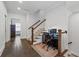 Hallway area with desk and office space that leads to the stairs at 18 Peachtree Ne Ave # 5, Atlanta, GA 30305