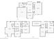 Detailed floor plan showcasing layout of the home's two floors and basement at 684 Doe Lane Ln, Loganville, GA 30052