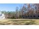 Expansive backyard with mature trees at 10745 Shallowford Rd, Roswell, GA 30075