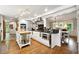 Well-equipped kitchen with an island, stainless appliances and an open design at 1438 Salem Dr, Alpharetta, GA 30009