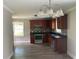 Well-equipped kitchen featuring stainless steel appliances, granite countertops, and ample cabinet space at 5114 Rock Eagle Dr, Stone Mountain, GA 30083