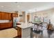 Bright kitchen featuring a large island, stainless steel appliances, and eat-in breakfast nook at 1382 Murrays Loch Nw Pl, Kennesaw, GA 30152