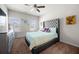 Inviting bedroom with a large window and luxury vinyl plank flooring at 1570 Ribbon Mill Sw Ln, Mableton, GA 30126