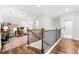 Upstairs landing area with an office space, creating a flexible and functional living space at 1316 Willamette Way, Marietta, GA 30008