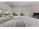 Inviting bedroom featuring large windows with views, comfortable queen bed, and ample natural light at 185 Central Ave, Fayetteville, GA 30214