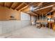 Unfinished basement featuring a utility area and ample storage space at 220 Hollyridge Dr, Roswell, GA 30076