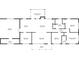 Detailed floor plan showcasing the layout of the home, including all rooms and dimensions at 1189 E Fayetteville Rd, Riverdale, GA 30296