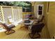 Backyard deck featuring comfortable furniture and ample space for outdoor gatherings and relaxing at 10815 Tuxford Dr, Alpharetta, GA 30022