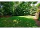 Lush backyard featuring sprawling green lawn, mature trees, and manicured landscaping at 4310 Granby Way, Marietta, GA 30062