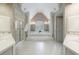 Bathroom featuring a luxurious soaking tub, walk-in shower, and double sinks in an elegant layout at 4310 Granby Way, Marietta, GA 30062