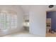 Well-lit room featuring shuttered windows and en suite bathroom at 4310 Granby Way, Marietta, GA 30062