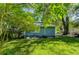 Side view of a cozy home with light blue siding and a well-maintained lawn at 1914 North Nw Ave, Atlanta, GA 30318