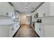 Bright kitchen features white cabinets, stainless steel appliances, and subway tile backsplash at 1914 North Nw Ave, Atlanta, GA 30318