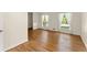 Cozy living room boasts hardwood floors and natural light filtering through the windows at 2826 Summit Ridge Dr, Marietta, GA 30066