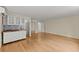 Open living space with mini kitchen and hardwood floors offers versatile living options at 2826 Summit Ridge Dr, Marietta, GA 30066