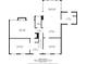 First floor plan showcasing the layout of the kitchen, living room, dining area, and Gathering room at 3506 Billingsley Dr, Marietta, GA 30062