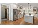Beautiful kitchen with white cabinets, stainless steel appliances, and an island at 2101 Thomas Rd, Canton, GA 30115