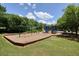 Community playground features swings, a slide and climbing equipment for neighborhood children at 4003 Coachman Ct, Cumming, GA 30040