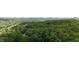 Expansive aerial view of lush green forest with a river winding through it and a cityscape in the distance at 4081 Riverlook Se Pkwy # 13, Marietta, GA 30067