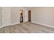 Bedroom with durable floors, two closets, and connecting bathroom at 440 Forestgate Ct, Atlanta, GA 30350