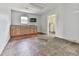 Kitchenette featuring wood cabinets, a microwave and tile flooring at 14367 Fincher Rd, Canton, GA 30114