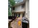 Large wooden back deck, perfect for outdoor living and dining, with seating and cooking areas at 974 Bloomfield Dr, Lawrenceville, GA 30044