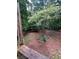 Backyard featuring mature trees and natural foliage, seen from the upper deck at 974 Bloomfield Dr, Lawrenceville, GA 30044