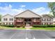 Inviting apartment complex showcasing a well-maintained facade with balconies and manicured landscaping at 603 Brighton Pt, Atlanta, GA 30328