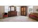 Spacious bedroom featuring carpet, seating area and furniture at 3359 Villa Ln, Douglasville, GA 30135